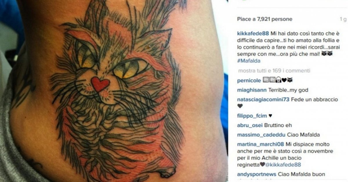 Federica Pellegrini Maxi Tattoo Per La Sua Mafalda Ticinonline