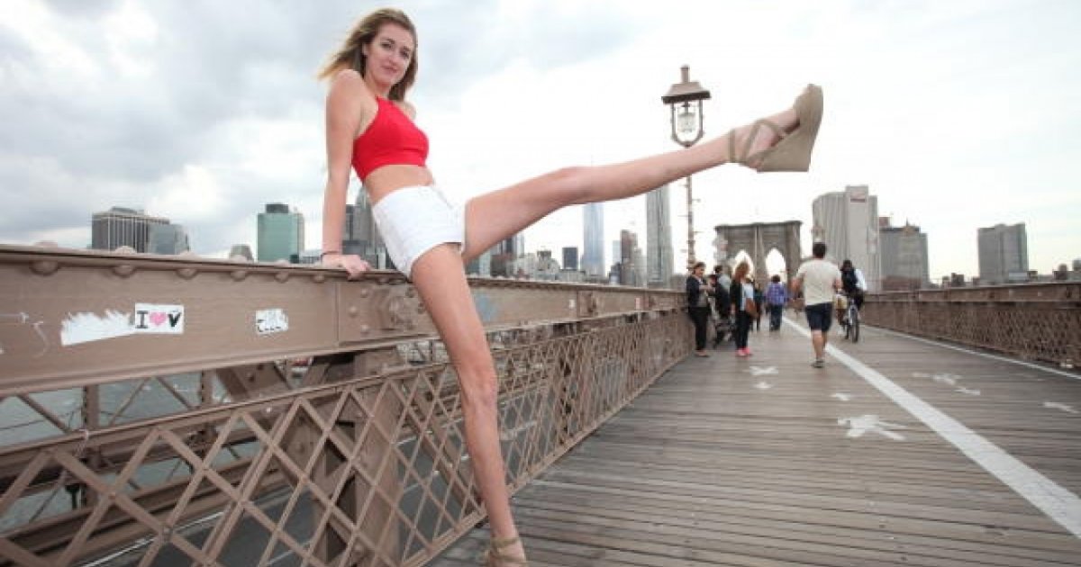 Ecco Holly La Ragazza Con Le Gambe Piu Lunghe Del Mondo Ticinonline