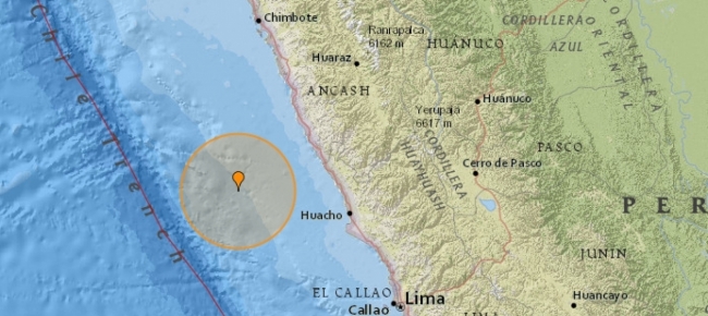 Terremoto Di Magnitudo 5 1 A Largo Del Peru Ticinonline