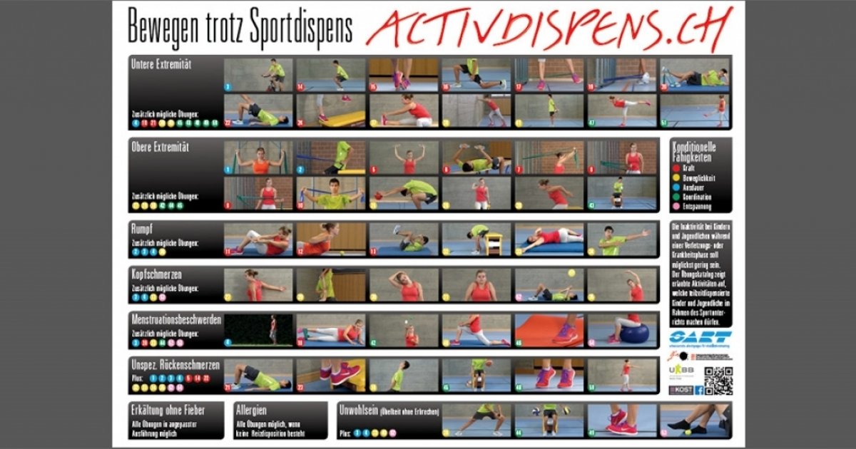 Esercizi Online Per Gli Allievi Dispensati Dalla Ginnastica Ticinonline