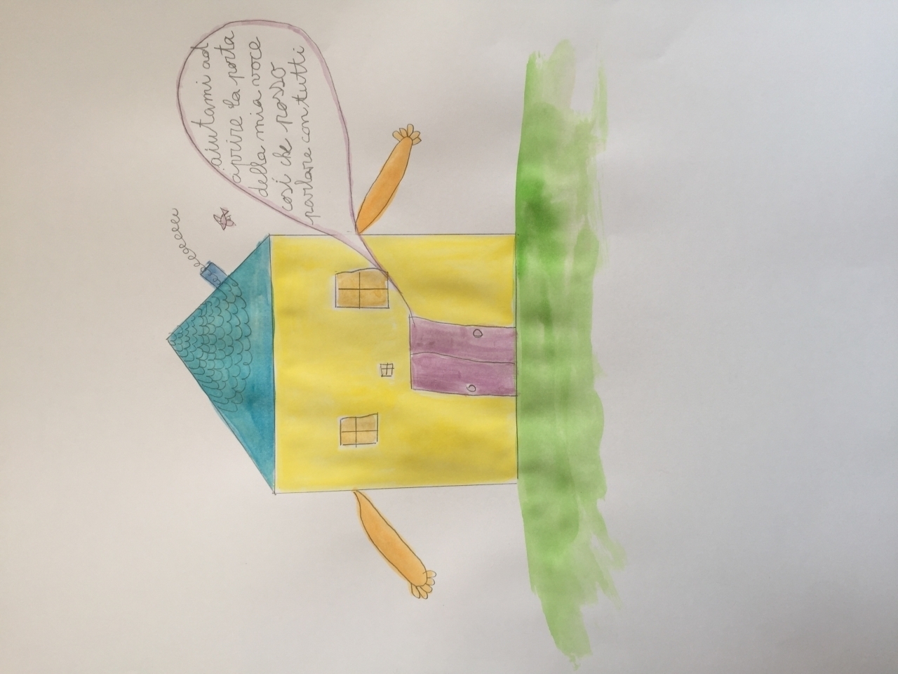 Il Disegno Appello Di Un Bambino Di 8 Anni Aiutatemi A Parlare Ticinonline