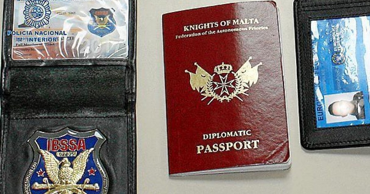 Arrestato Uno Svizzero Con Falso Passaporto Dell Ordine Di Malta Ticinonline