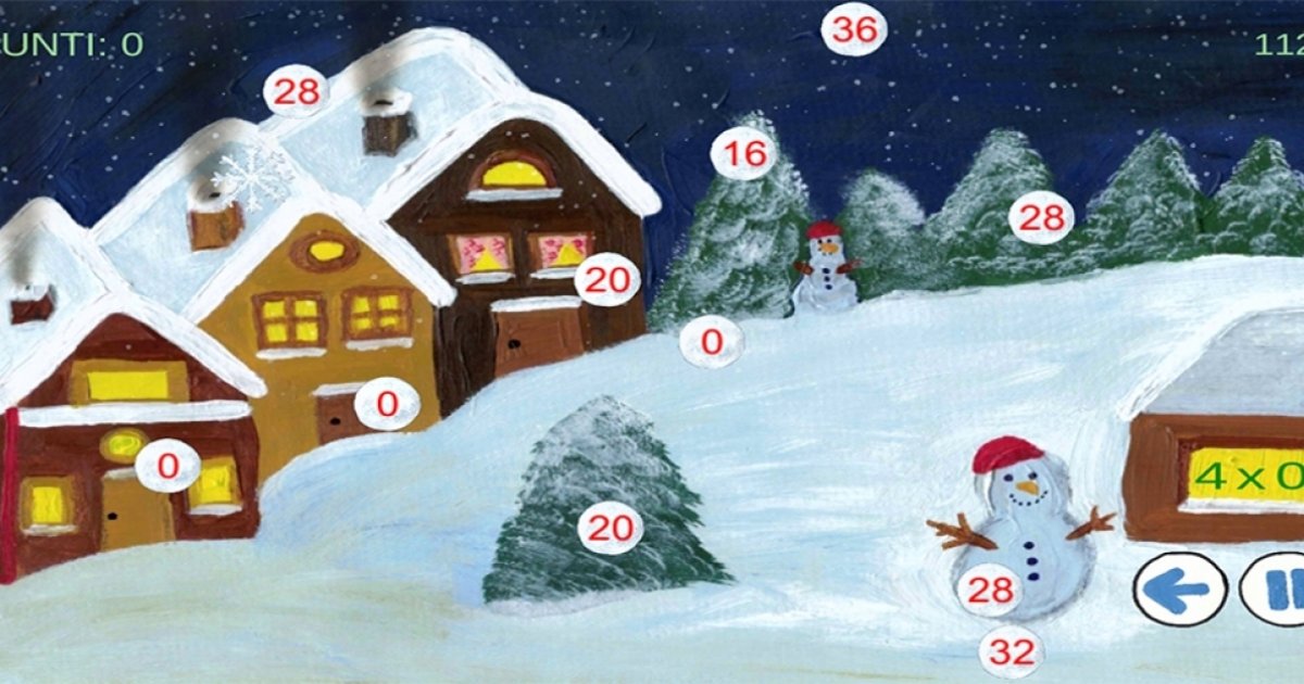 Imparare Le Tabelline Giocando Coi Fiocchi Di Neve Ticinonline