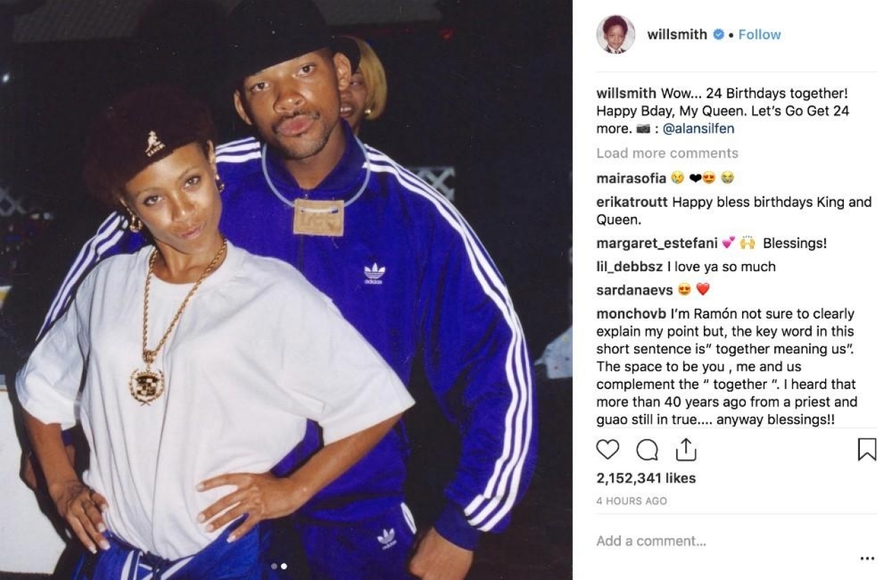 Will Smith Dedica Di Compleanno Per La Moglie Jada Ticinonline