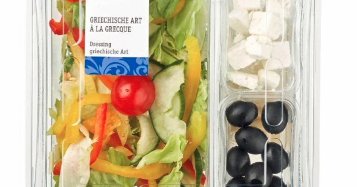 Lidl ritira l'insalata greca "Chef Select"