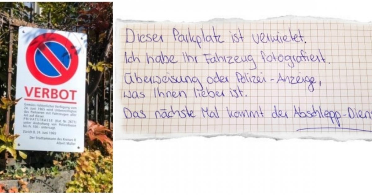 Posteggia Su Un Fondo Privato Mi Paghi Oppure La Denuncio Ticinonline