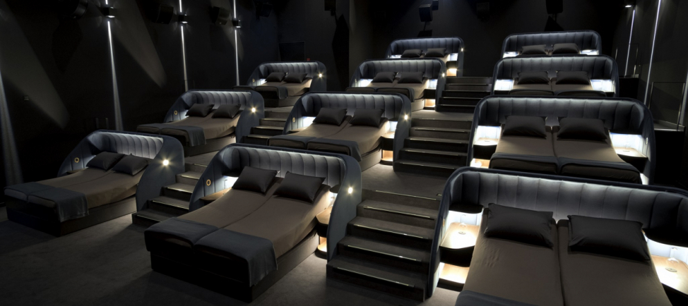al cinema come in camera da letto ora