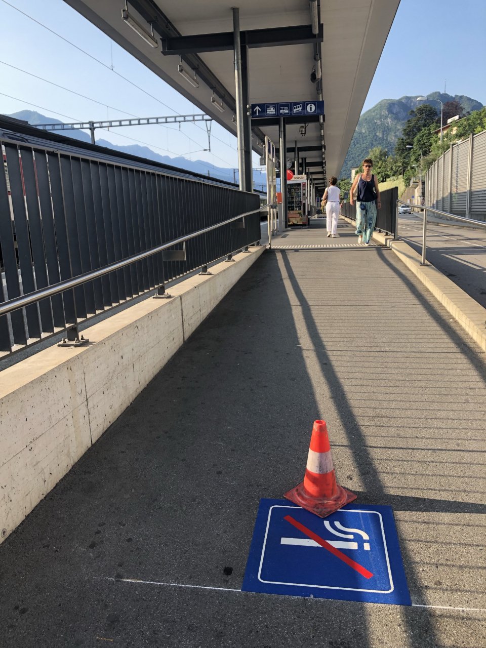 Divieto Di Fumo In Stazione Anche Sul Binario 4 Ticinonline - 