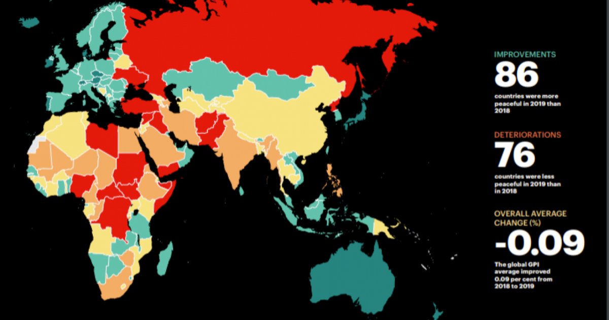Quali sono i paesi più pericolosi del mondo? Ecco la classifica