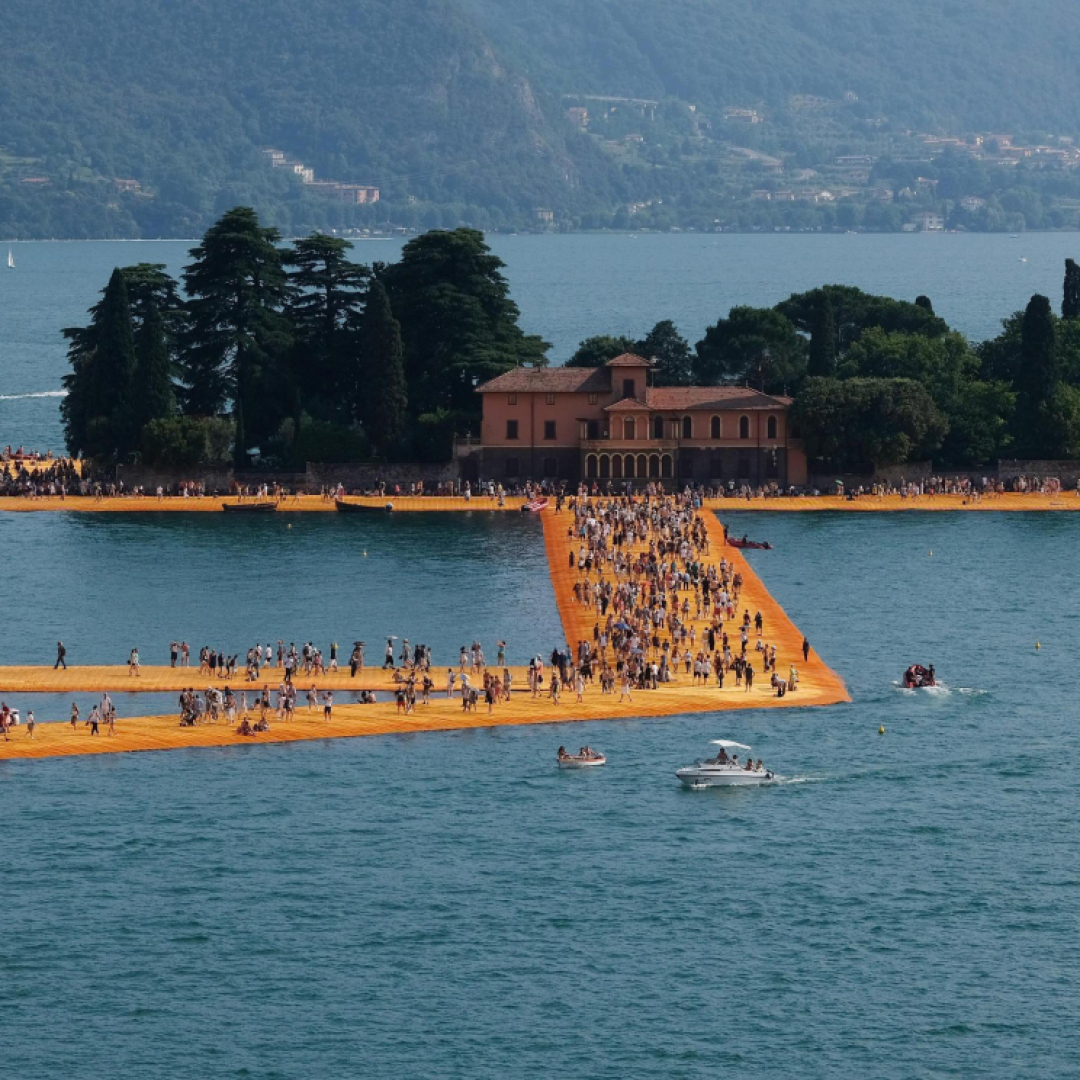 Christo E Il Lago D Iseo C Eravamo Tanto Amati Ticinonline