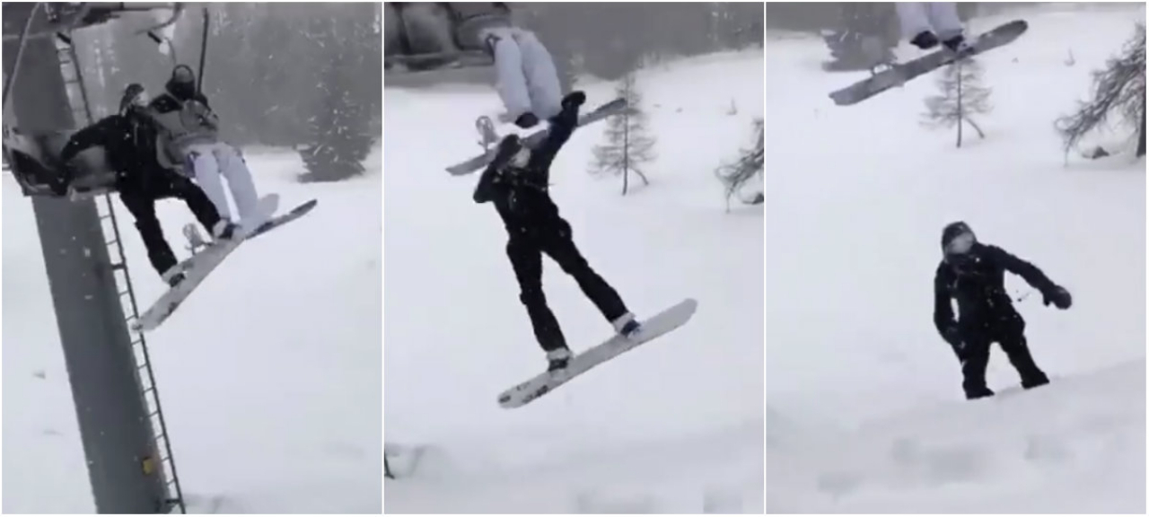 laccio sicurezza snowboard