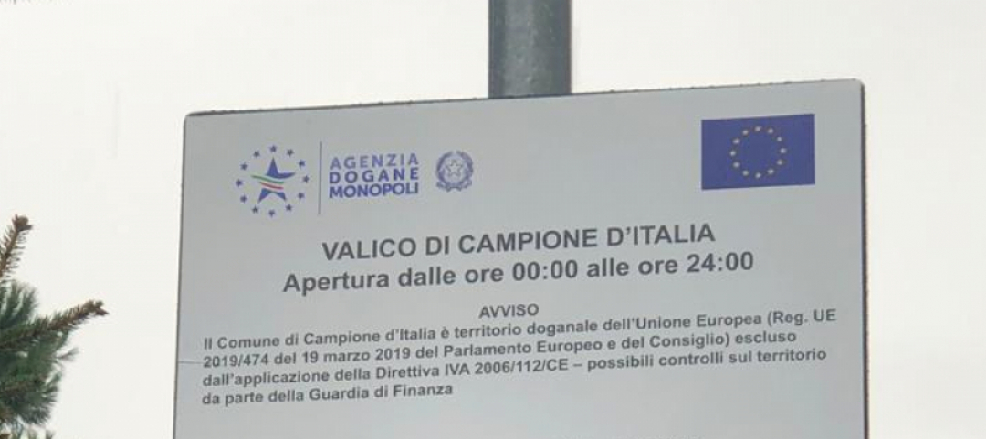 Dogana Di Campione C E L Accordo Fra Svizzera E Italia Ticinonline