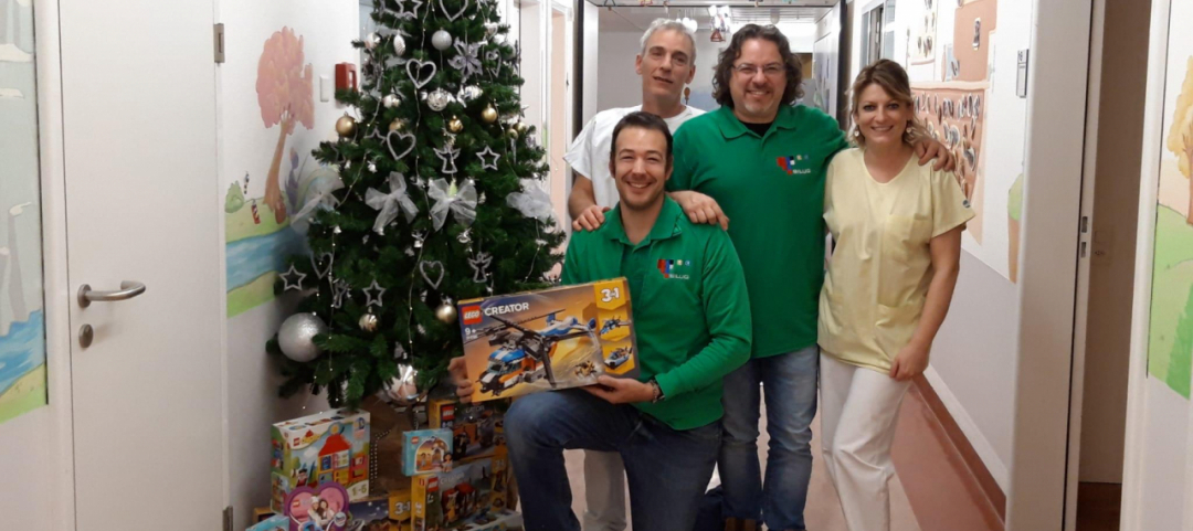 Un Babbo Natale Verde In Pediatria Ticinonline