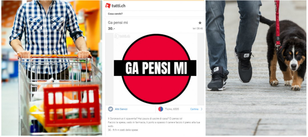 Panico Da Coronavirus Qualcuno Si Reinventa Faccio Io Per 30 Franchi L Ora Ticinonline