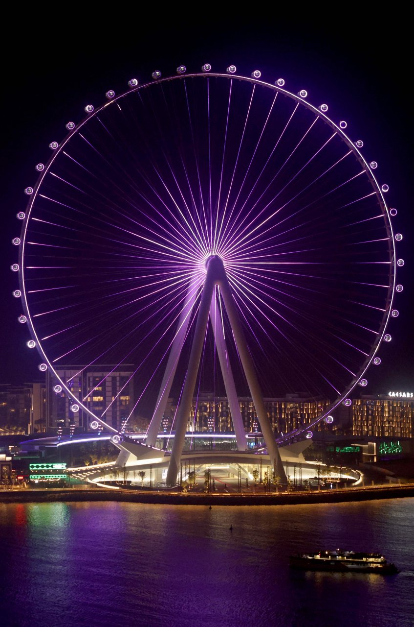 a dubai la ruota panoramica dei record ticinonline