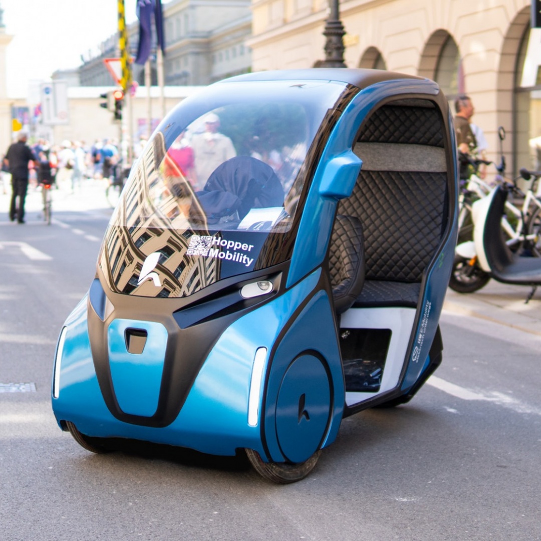 Hopper, il triciclo elettrico da città - Ticinonline