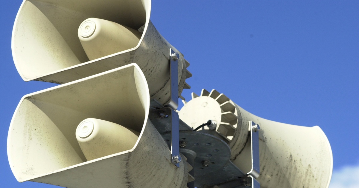 Il 1° febbraio si testano sirene e Alertswiss - Ticinonline