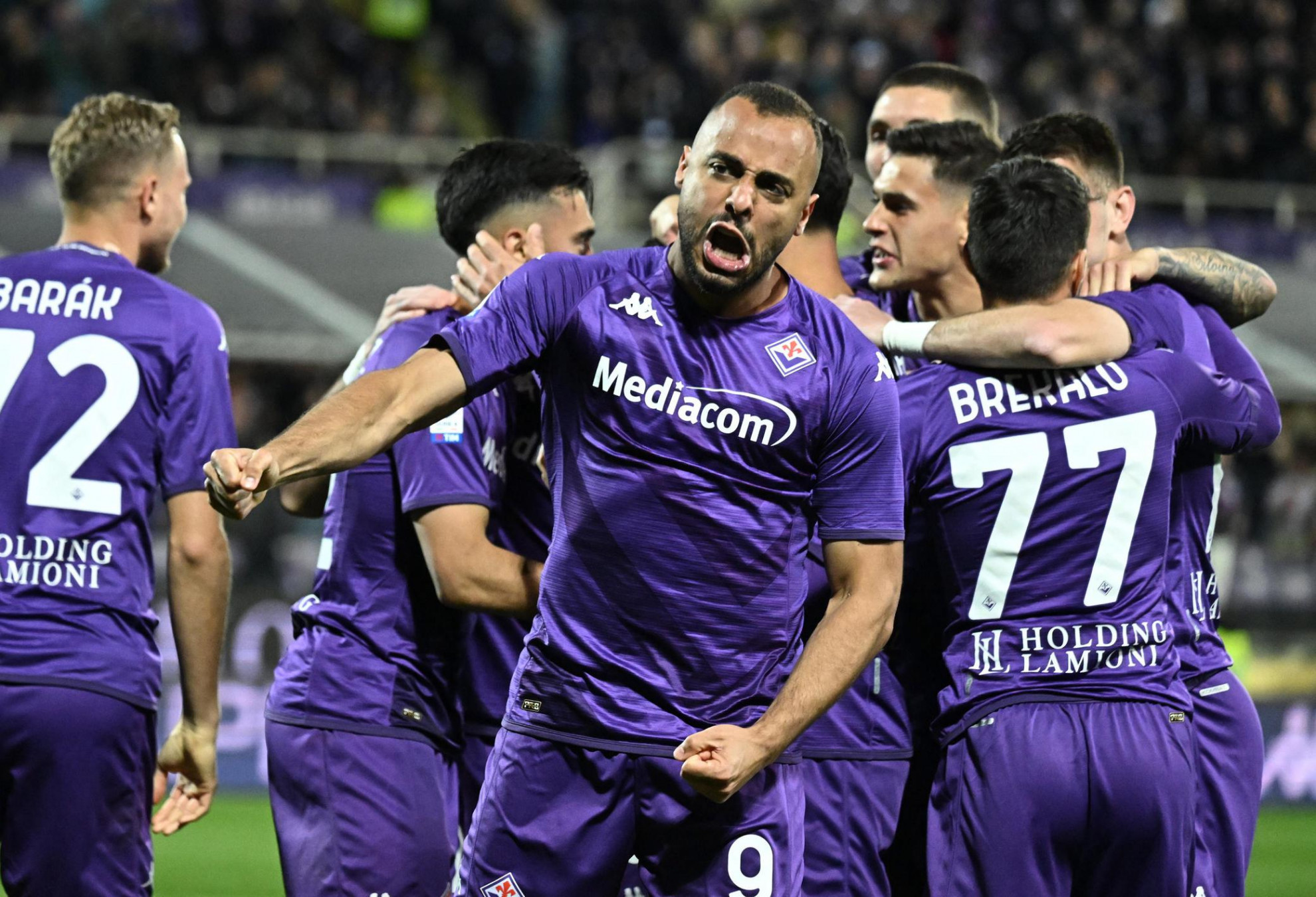 CUSCINO DA STADIO LOGO FIORENTINA