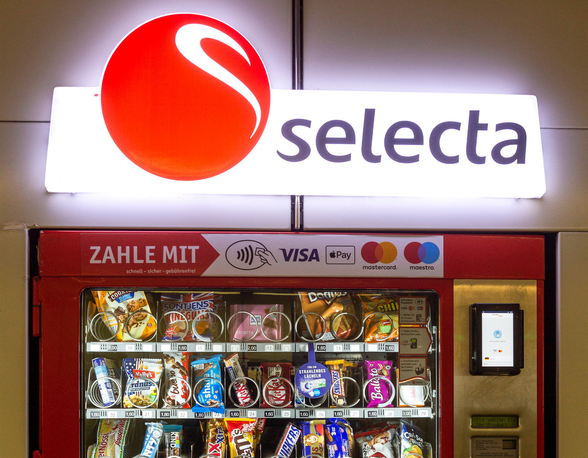 Selecta: si potrà pagare con criptovalute ai distributori - Ticinonline