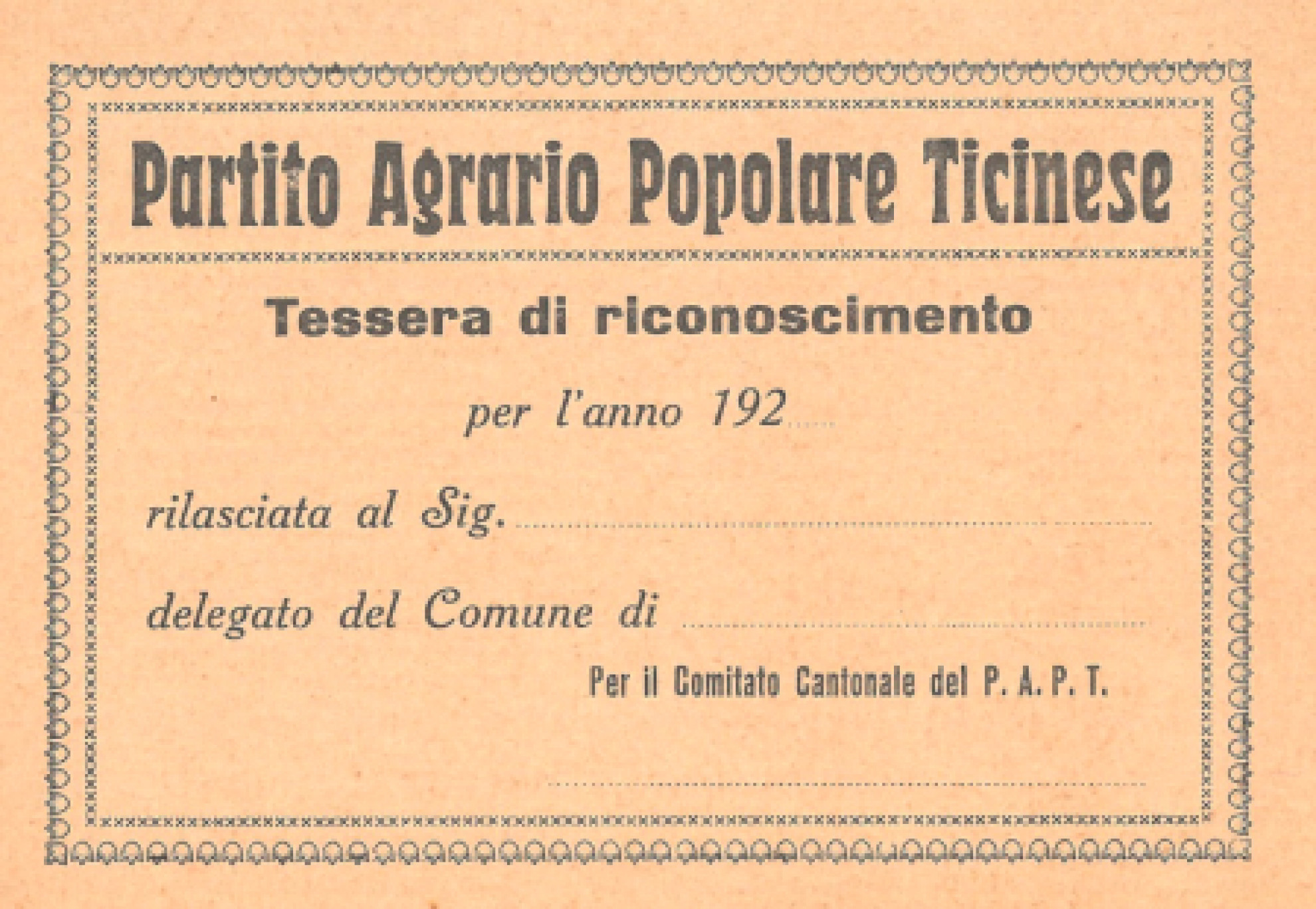 I documenti politici di Giovanni Maria Staffieri all Archivio di