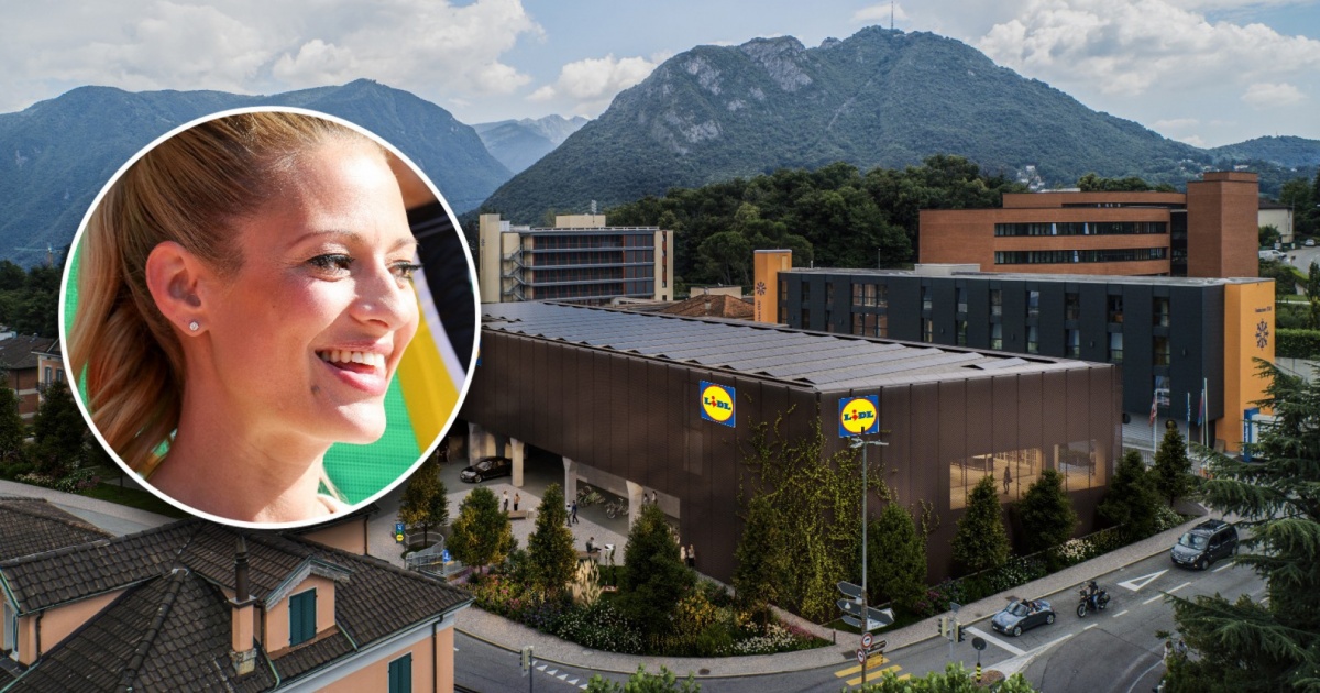 Christa Rigozzi cassiera alla Lidl per un giorno - Ticinonline