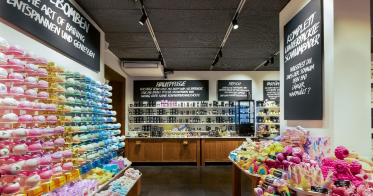 LUSH si trasferisce nel cuore di Lugano - Un nuovo indirizzo in una posizione favorita.