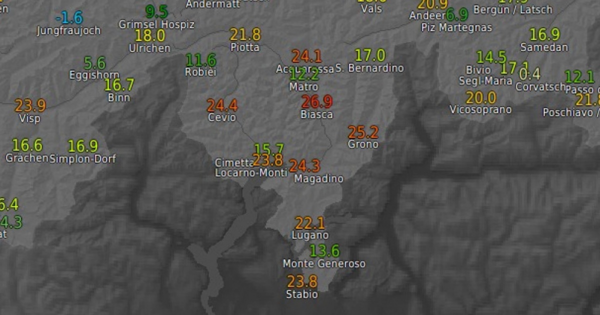 Caldo, ma molto caldo