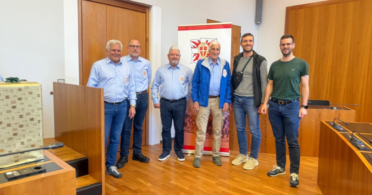 Corpo Volontari Luganesi: emozione per il congedo del Comandante