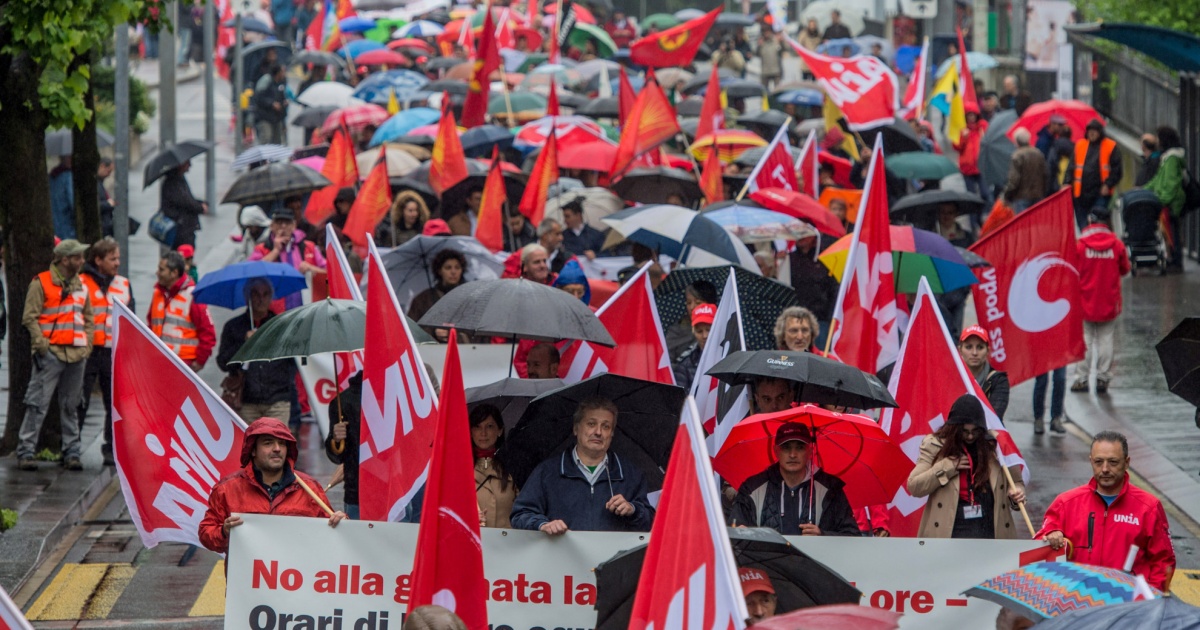 L'Unione sindacale svizzera: «Un 1° maggio per il lavoro e la dignità senza confini»
