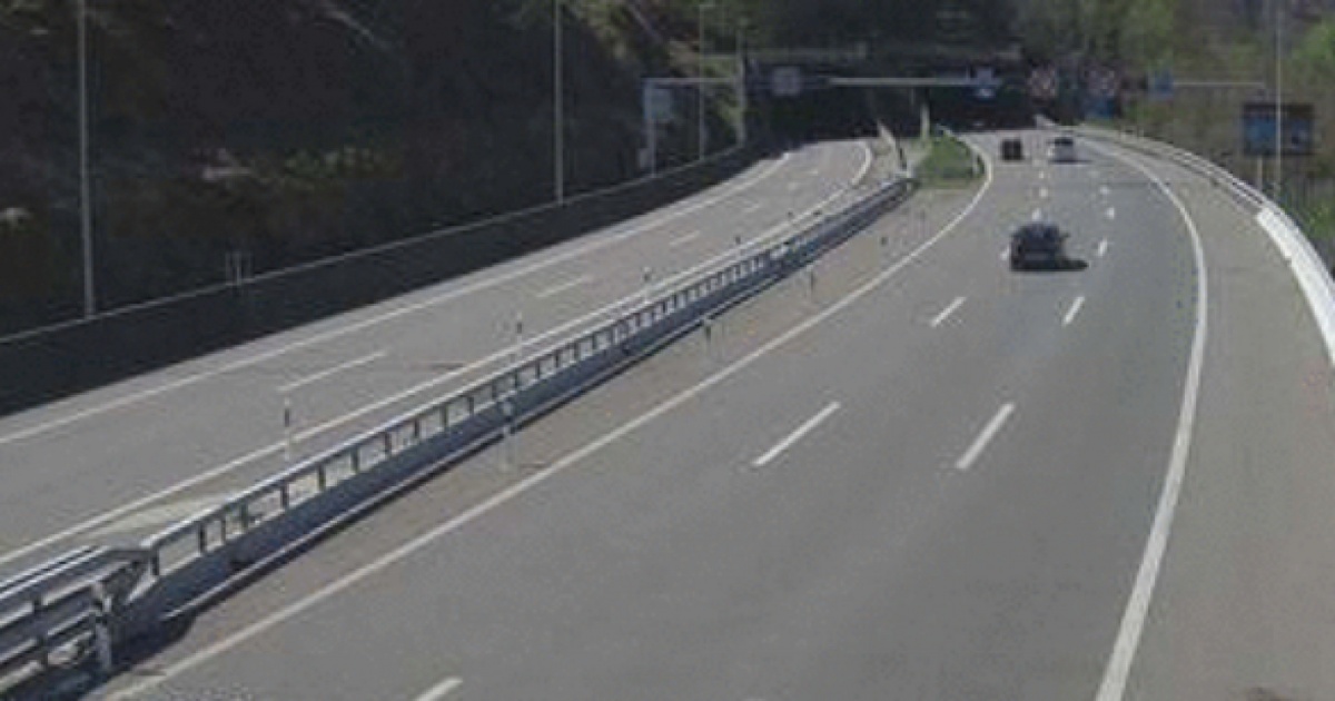 Riaperta la galleria del Monte Ceneri