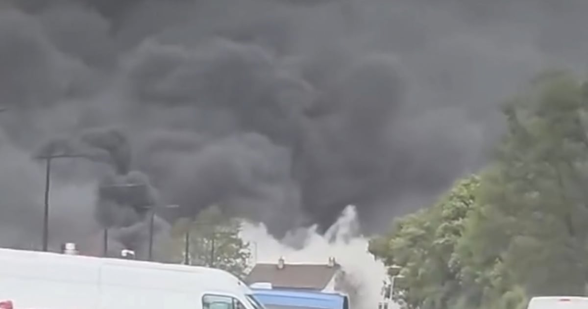 Saxon, incendio domato