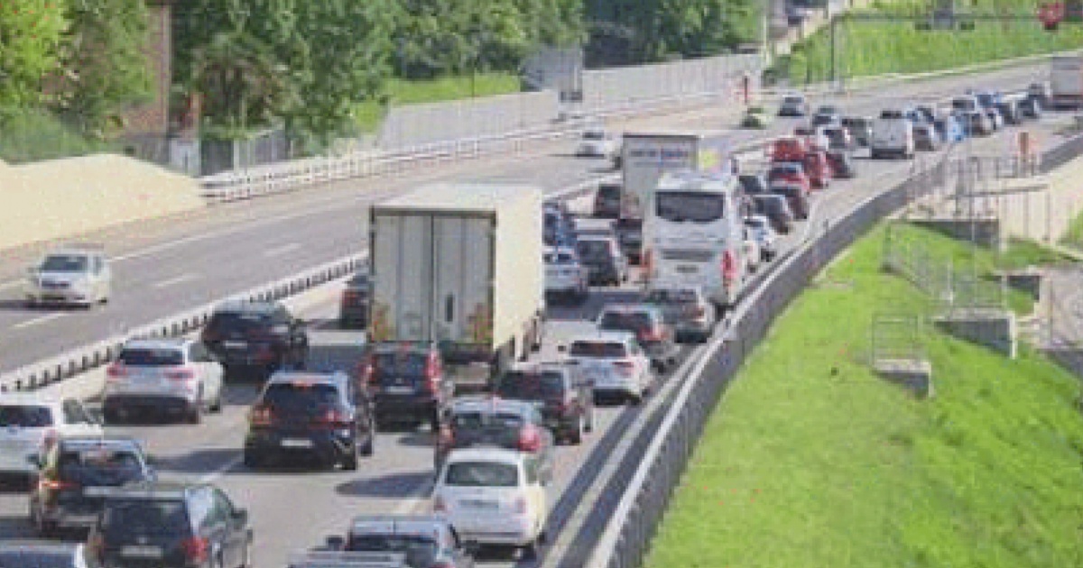 Sulla A2 oggi anche il rientro è da dimenticare