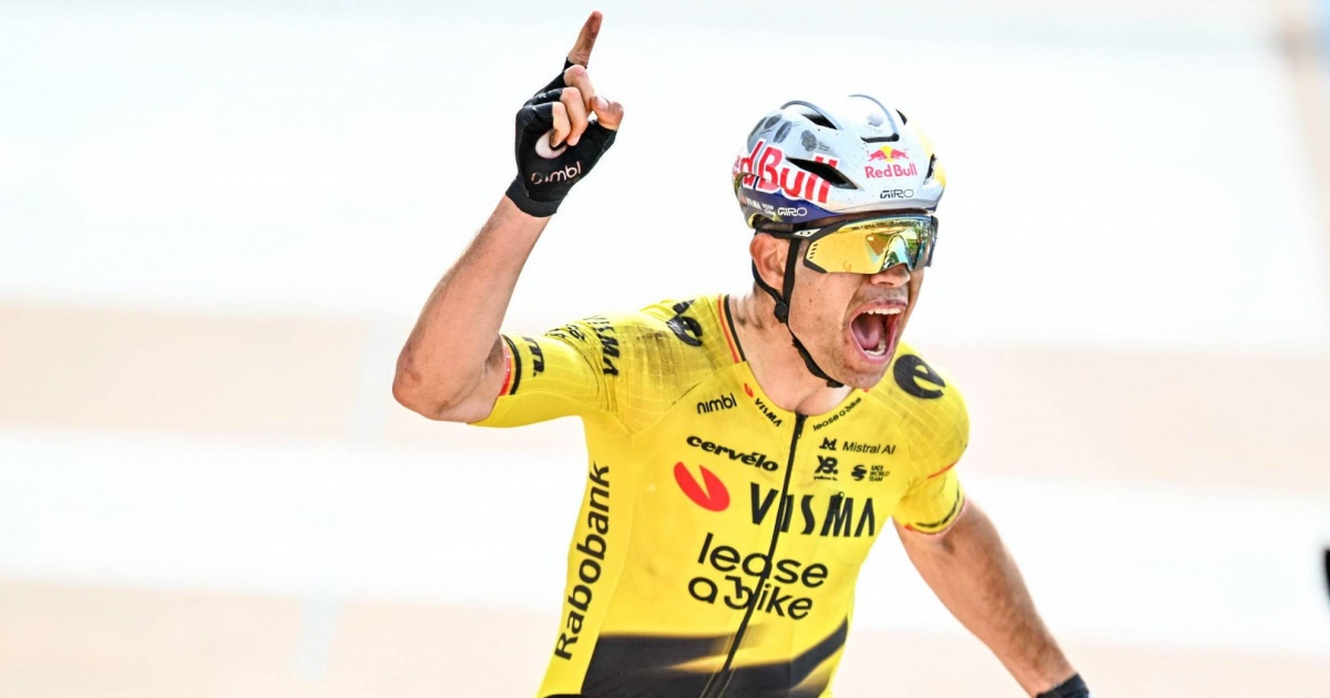 Pogacar mastica amaro, la Parigi-Roubaix è di Van Aert