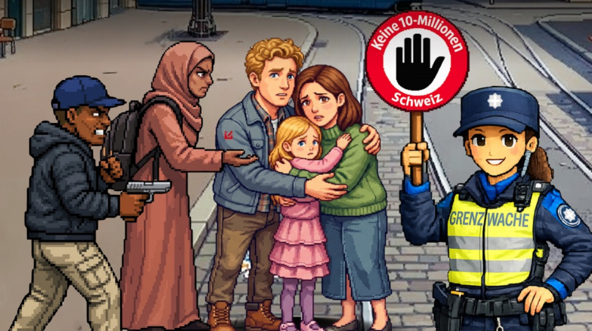Vince chi blocca i migranti “cattivi”, il videogame della discordia è già finito offline