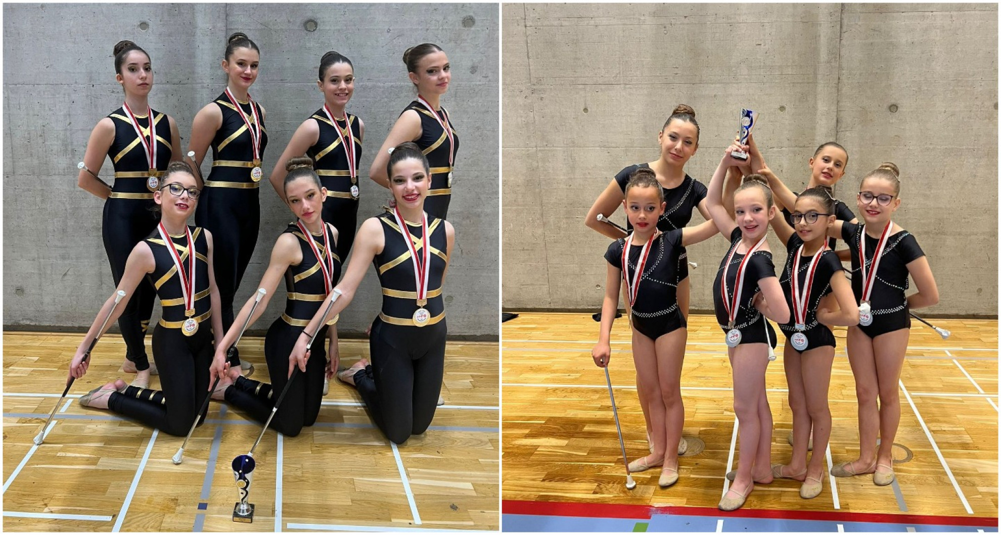 Sport Twirling Bellinzona, finale di stagione da applausi: pioggia di medaglie agli svizzeri