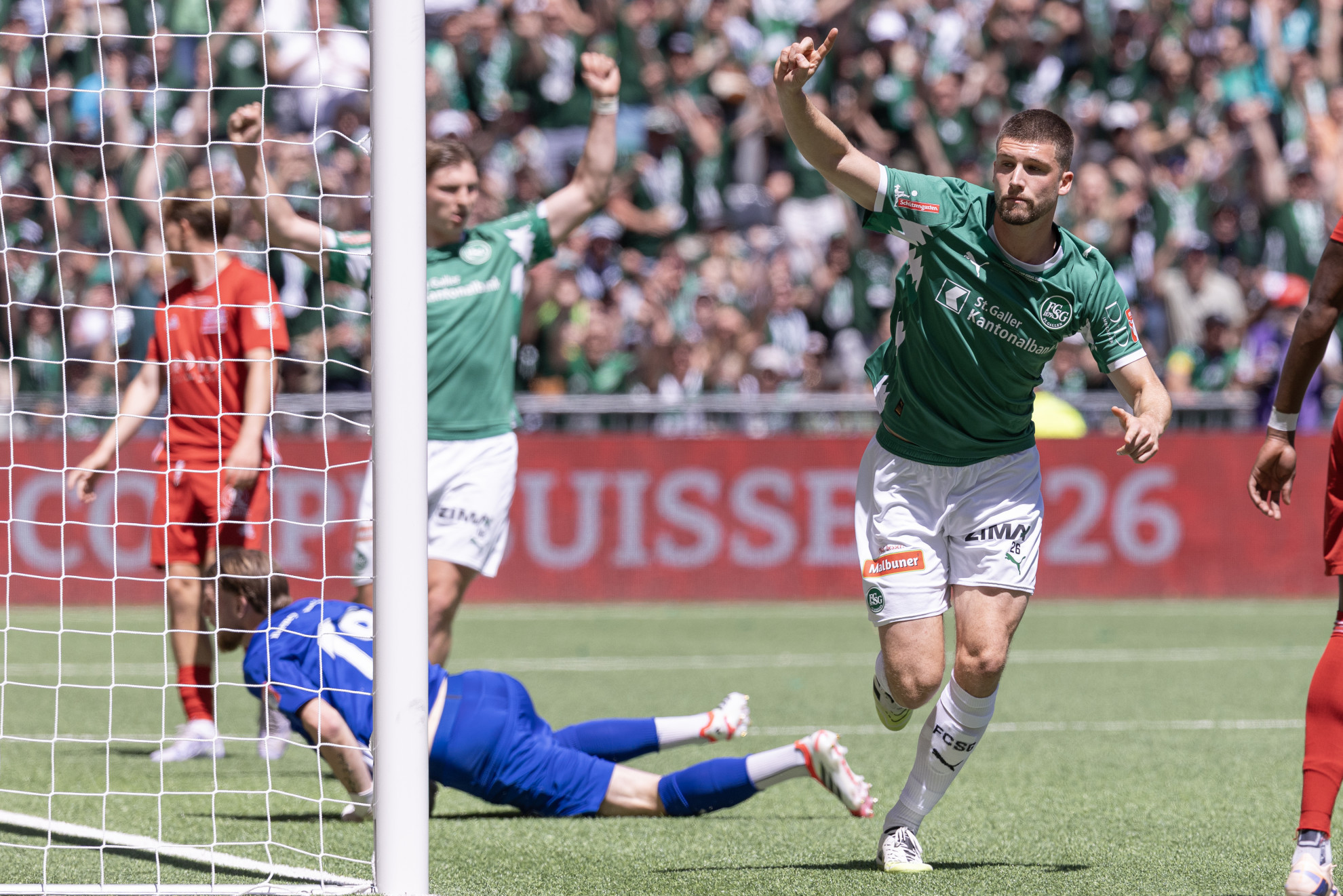 Favola finita al Wankdorf: il San Gallo alza la Coppa Svizzera