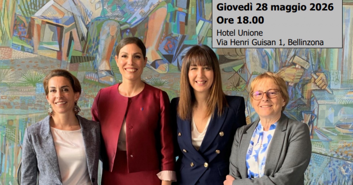 Donne in Gran Consiglio, una serata per avvicinarsi alla politica