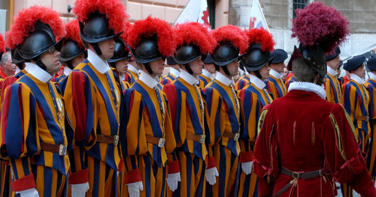Le nuove Guardie Svizzere giureranno al chiuso