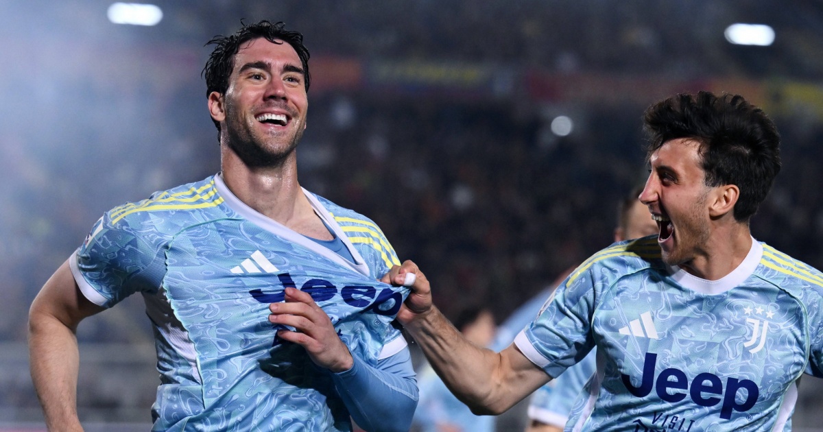 La Juve vince a Lecce e mette pressione al Milan