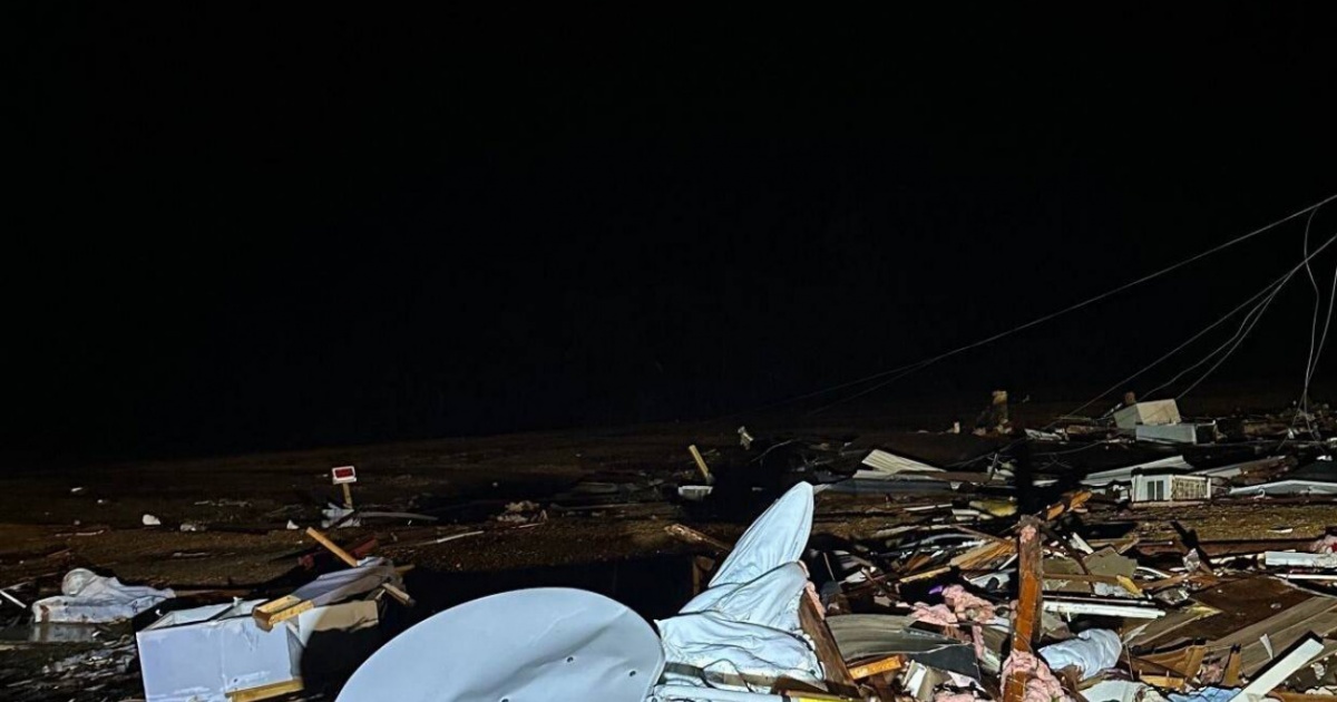 Il Mississippi devastato dai tornado