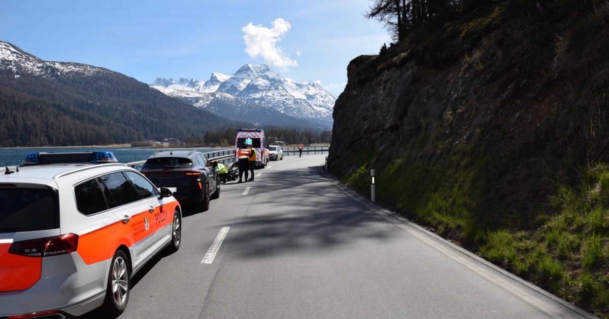 Motociclista urta il guardrail e finisce in ospedale