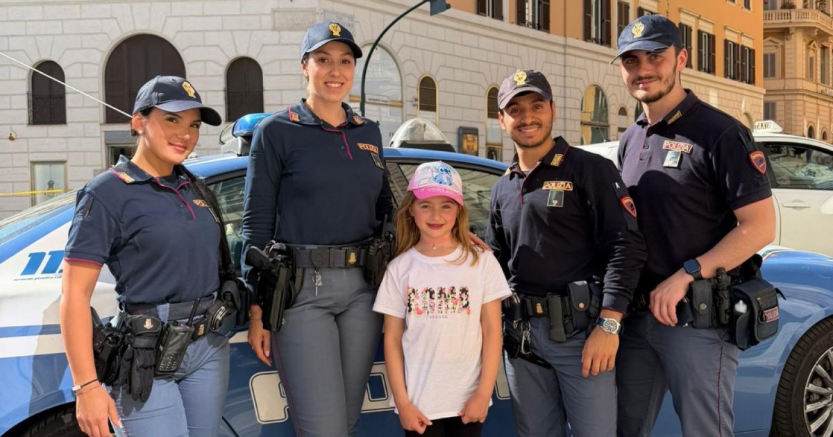 Bimba svizzera si perde a Roma: ritrovata dalla polizia