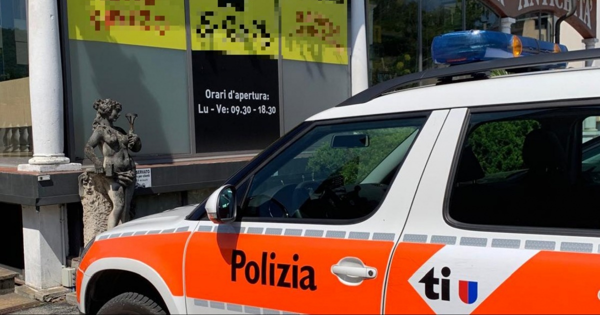 Tentata rapina a Lamone, la Polizia è sul posto