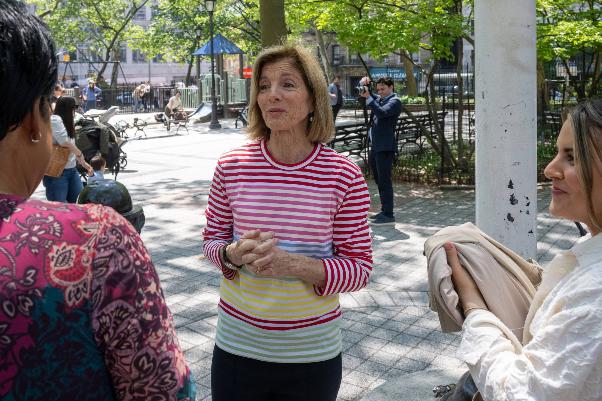 Caroline Kennedy ricorda la figlia scomparsa durante una cerimonia a Boston