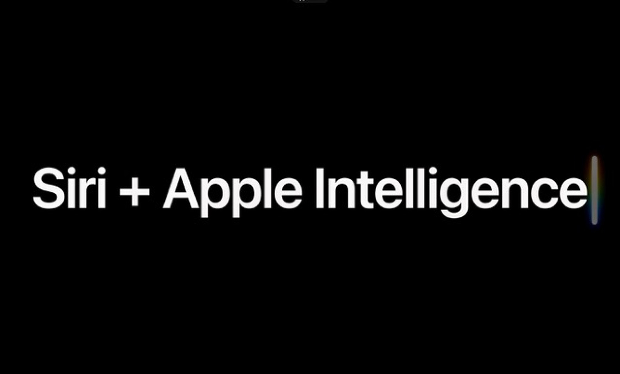 One more… Siri