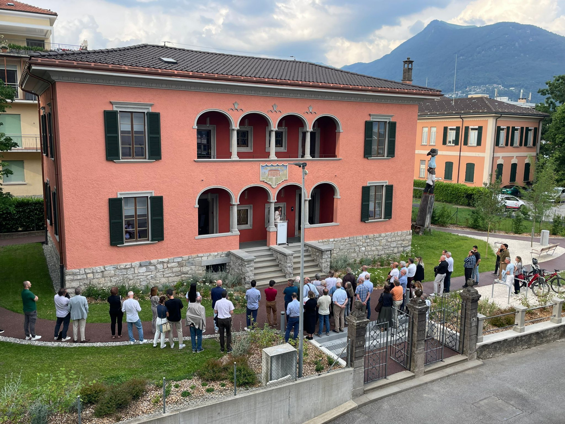 Casa Chiattone, rinnovata e... inaugurata