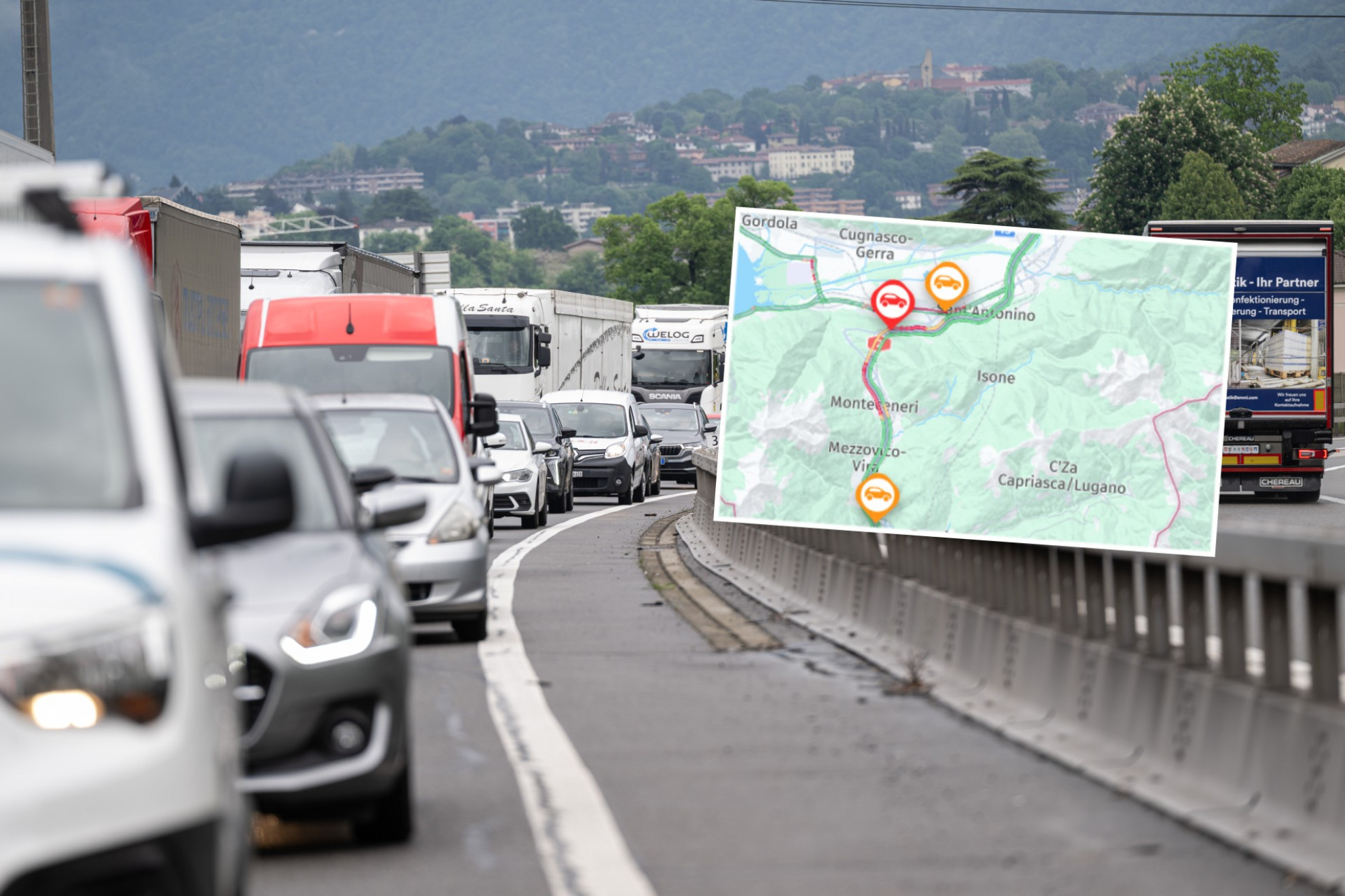 Incidente sull'A2, disagi e corsia bloccata