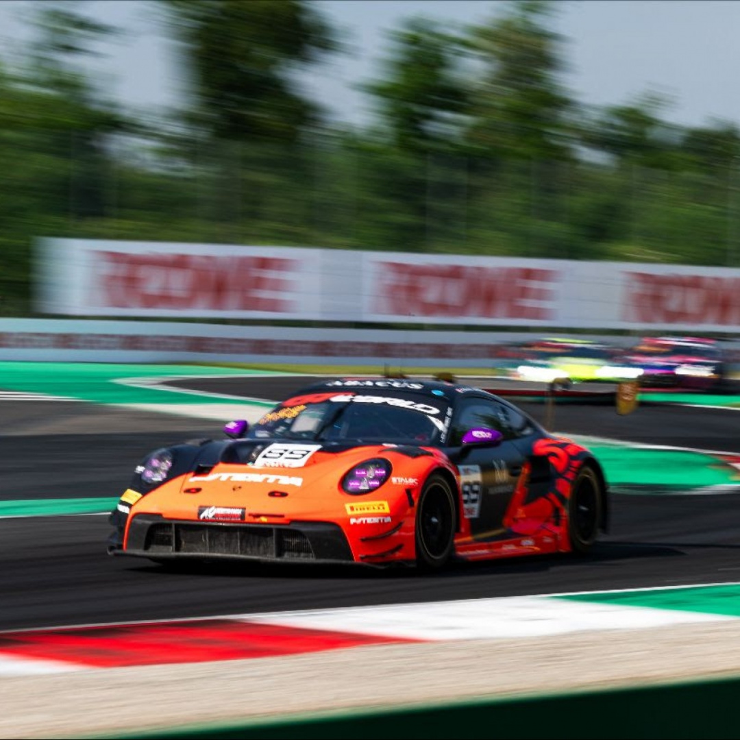 Alex Fontana alla 24 ore di Spa