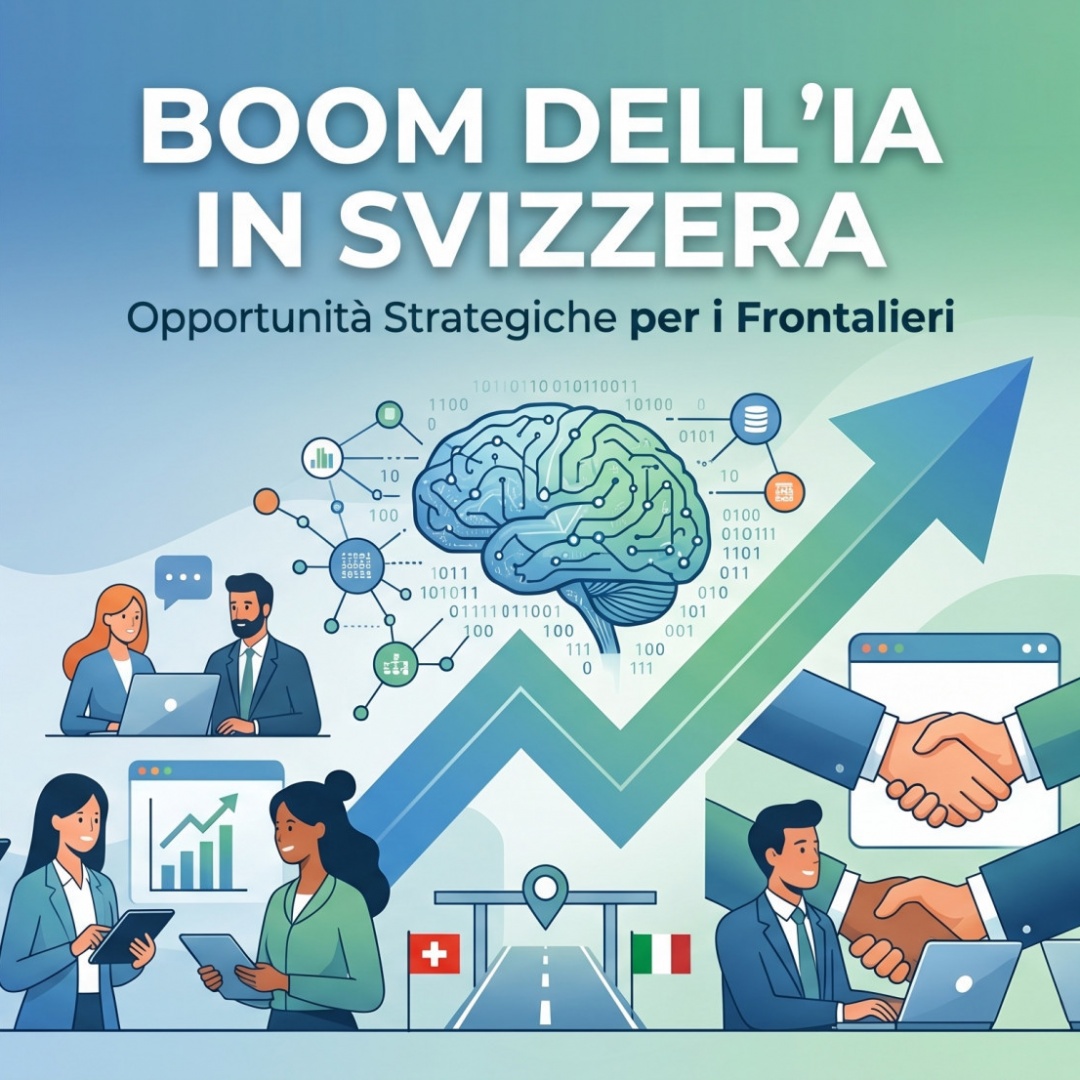 Boom dell’IA in Svizzera: un’opportunità anche per i frontalieri