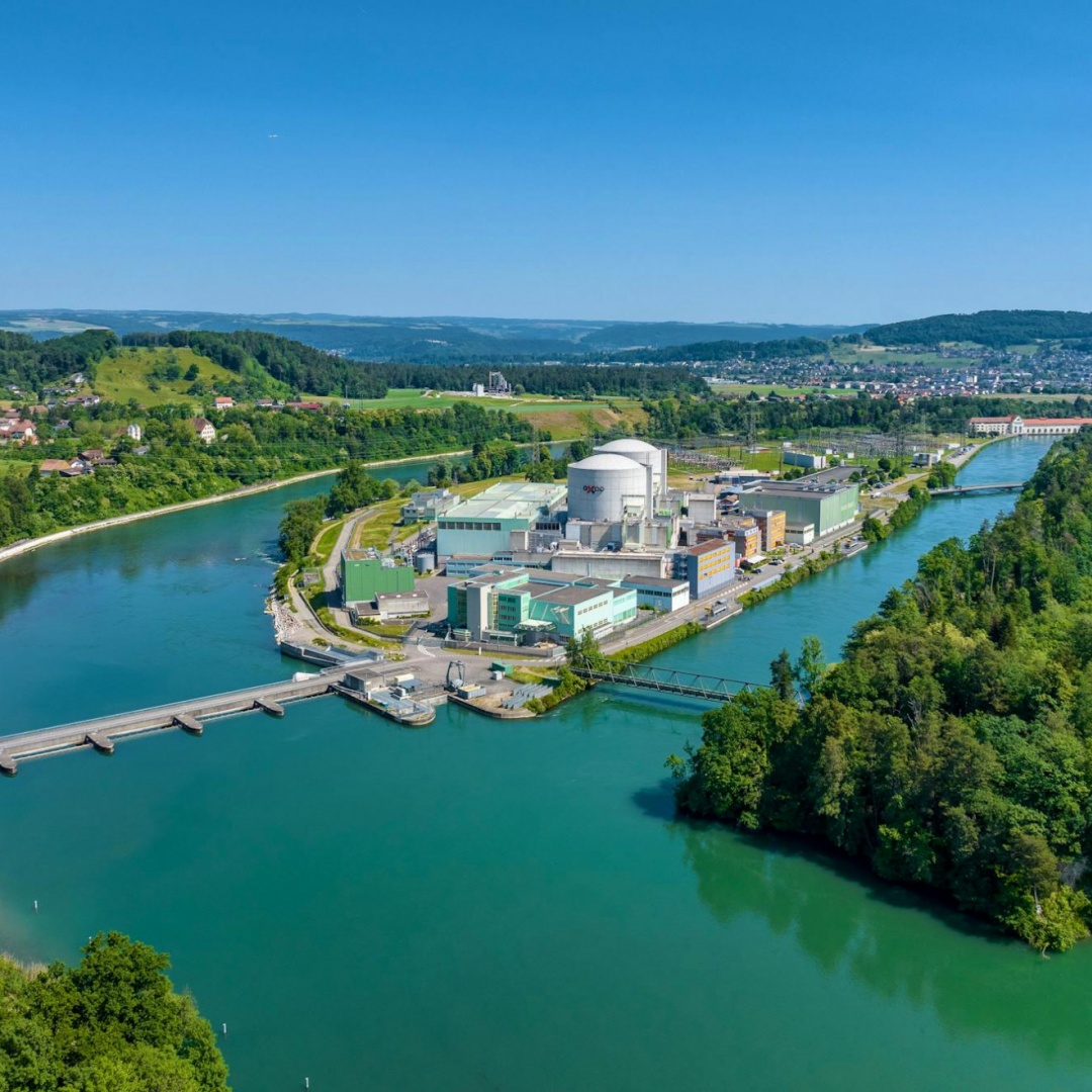 Acqua dell'Aare troppo calda: Beznau riduce la produzione elettrica